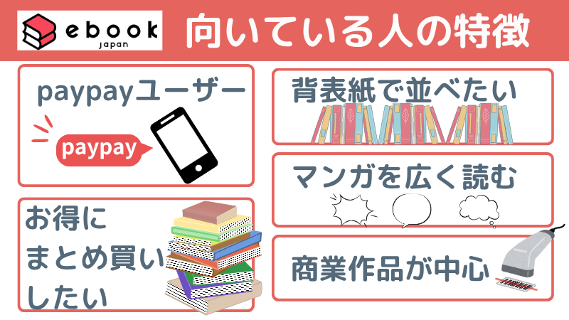 ebookjapan向いている人
