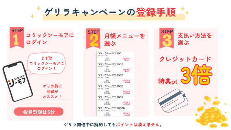 ゲリラ手順